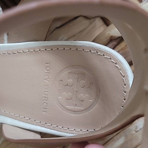 🥀 TORY BURCH ESTELLA EMBELLISHED SHORT HEELS SANDALS. - Picture 13 of 16